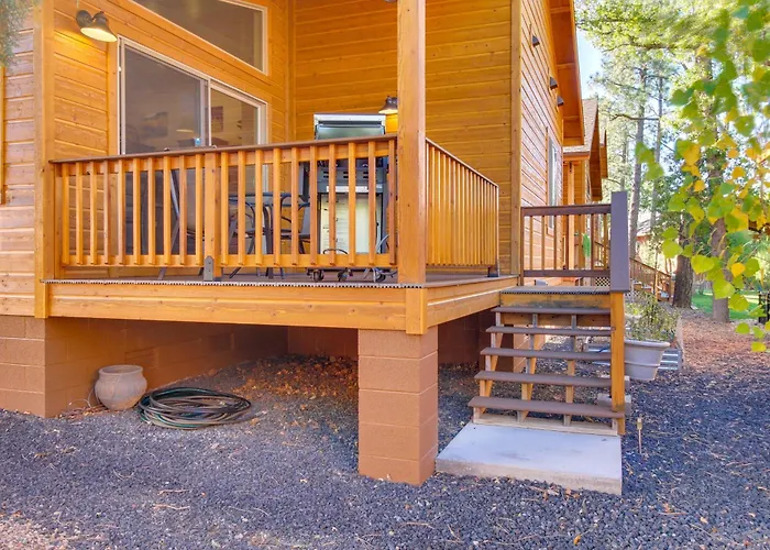 Walk To Rainbow Lake: High Country Retreat W/ Deck * Pinetop-Lakeside